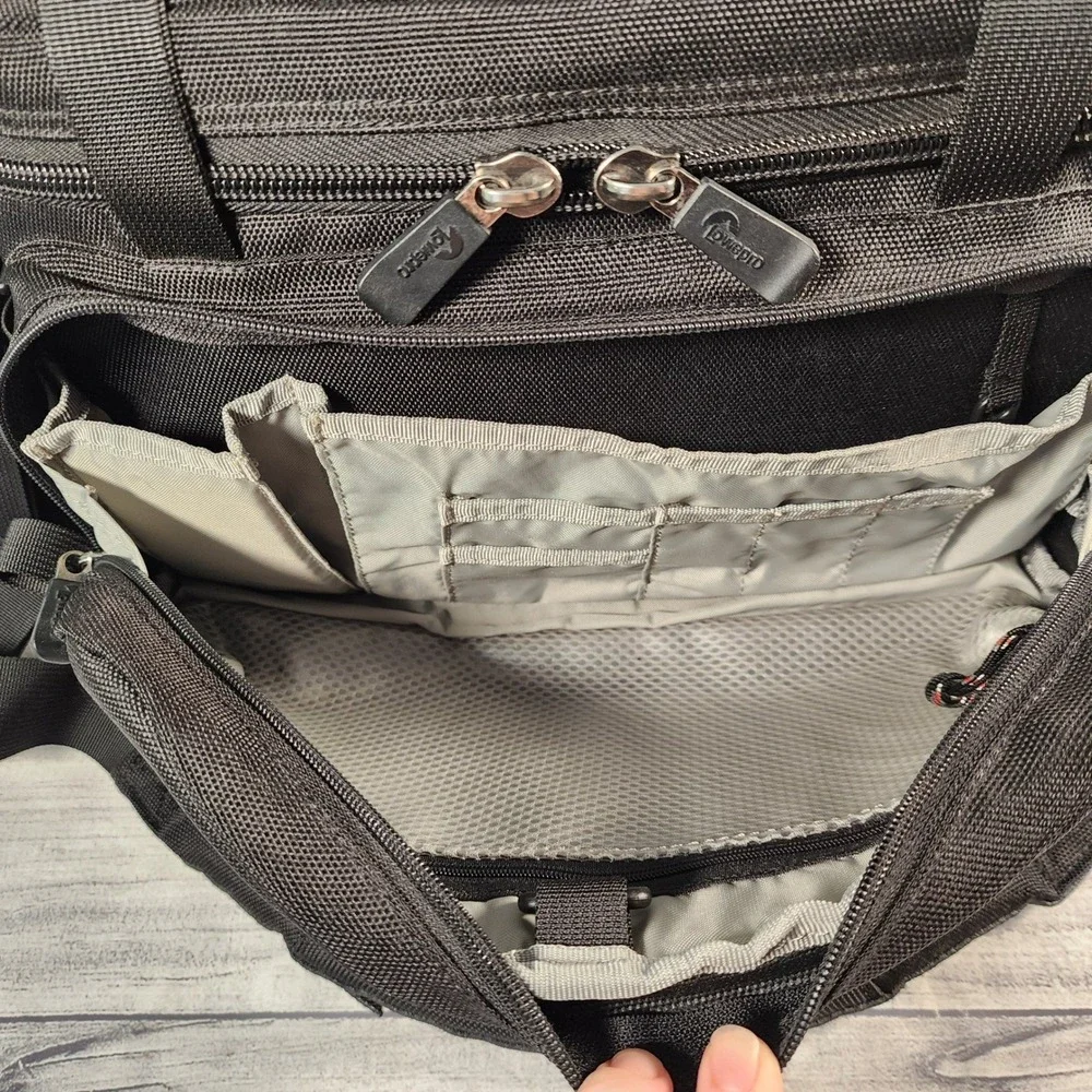 Lowepro Compact AW Camera Bag Black Shoulder Gadget Bag with All Weather Cover